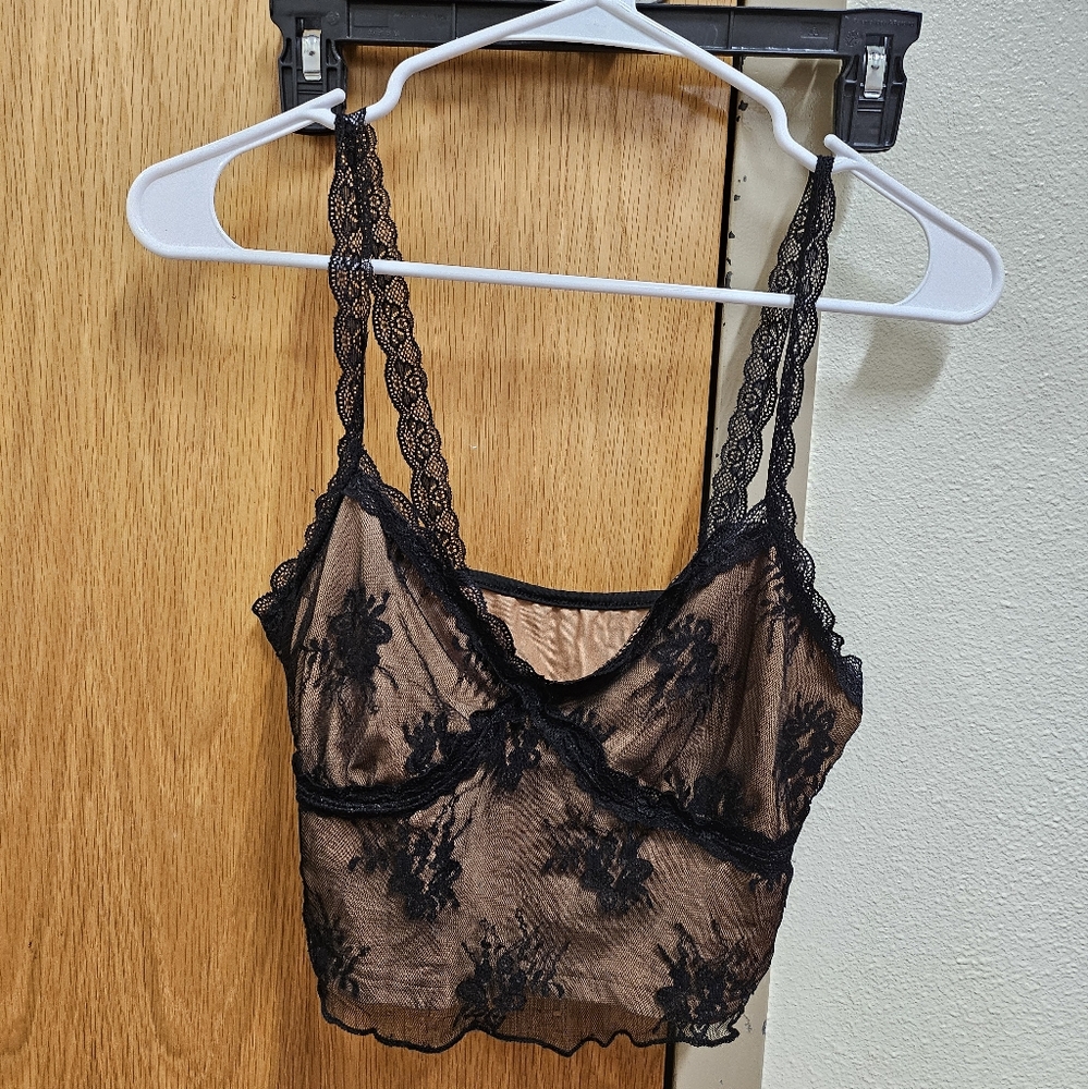 Lacy Crop Top